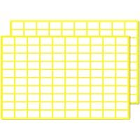 Los mejores  - Pack de 2000- 13 x 8 mm - Etiquetas Adhesivas Blancas Pegatinas